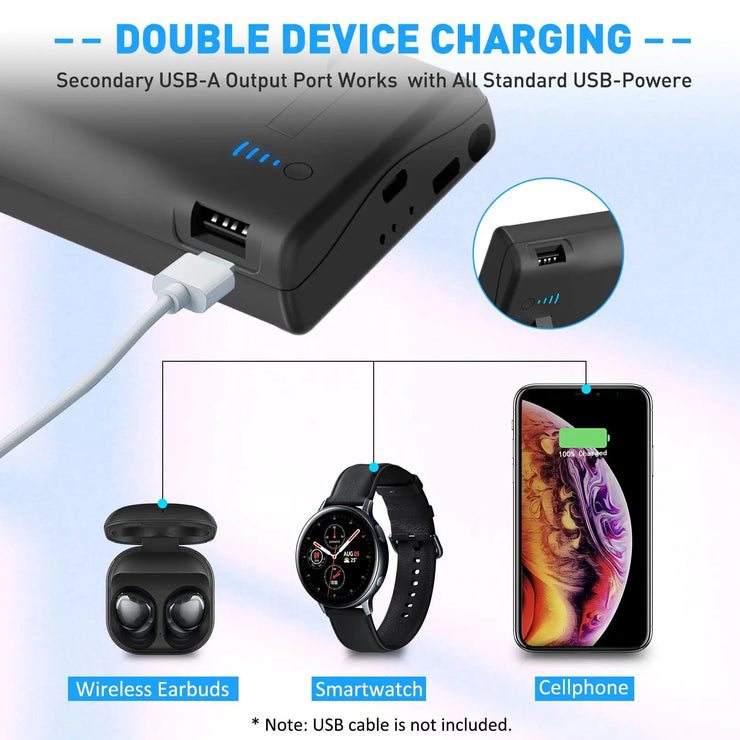 Samsung Battery Charger Case for S24 S23 S22 S21 S20 Ultra and Plus Models