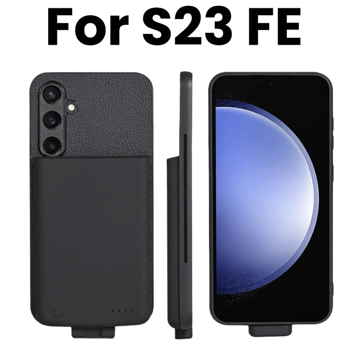 Samsung Battery Charger Case for S24 S23 S22 S21 S20 Ultra and Plus Models