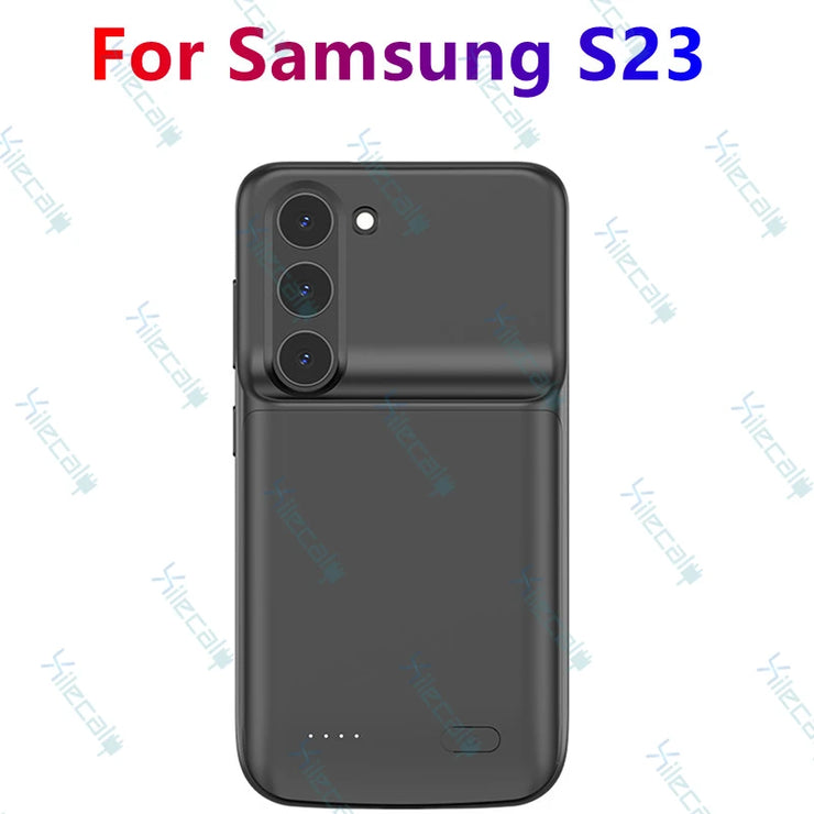 Samsung Battery Charger Case for S24 S23 S22 S21 S20 Ultra and Plus Models